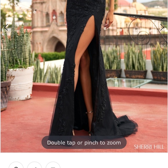 Sherri Hill 55467 Size 6 Red Prom Dress 2024 - Picture 3 of 5